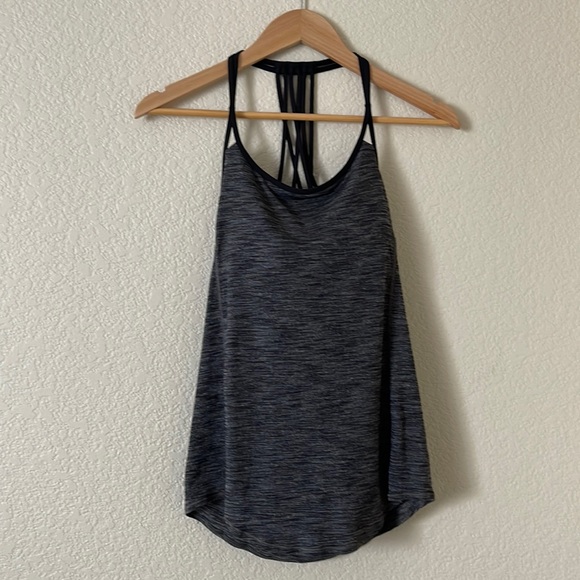 Lululemon Gray Lighten Up Tank Size 4 - Picture 3 of 9